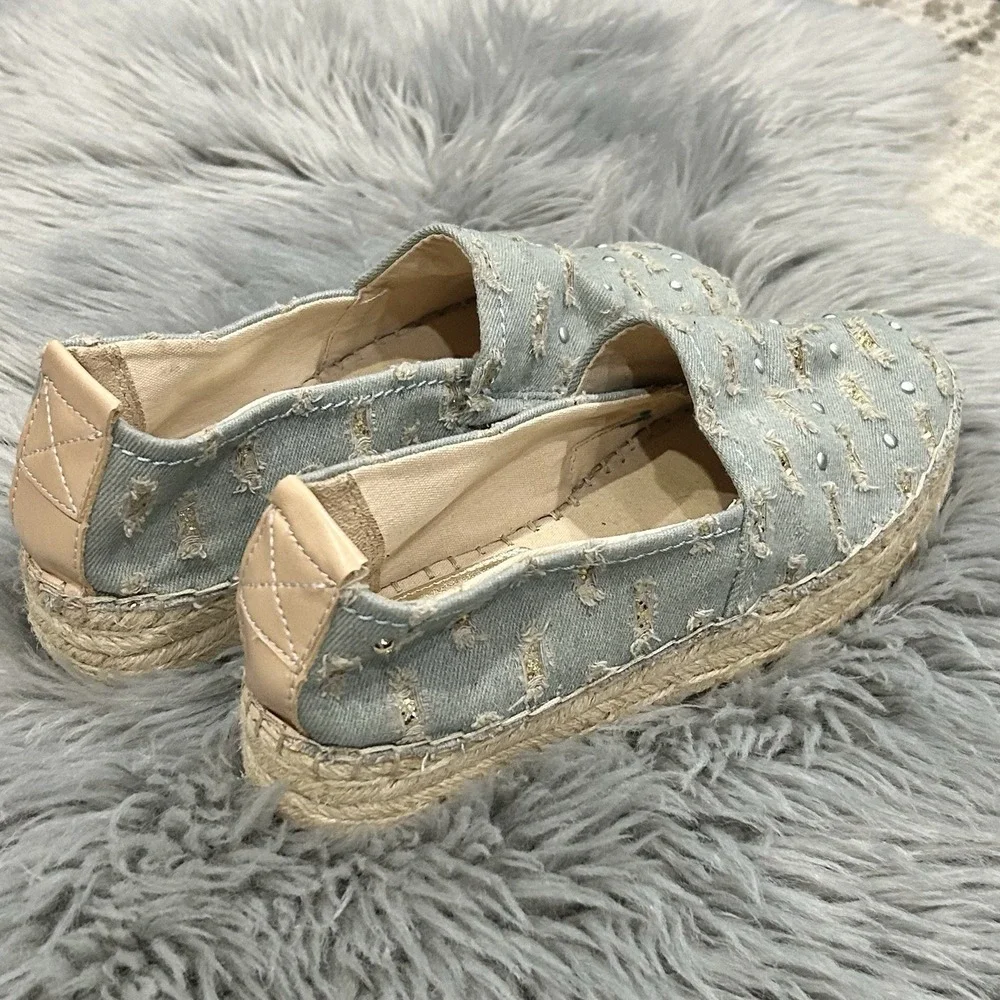 Circus By Sam Edelman Cayden Embellished Espadrilles‎ Women's 9.5